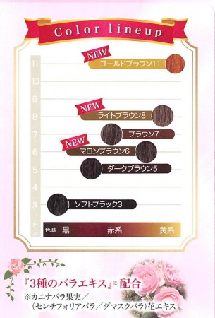 カラースプレー　ニューフラワーカラースプレーＳ裏面